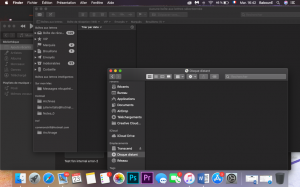Aperçu du dark mode sur Mac OS Mojave