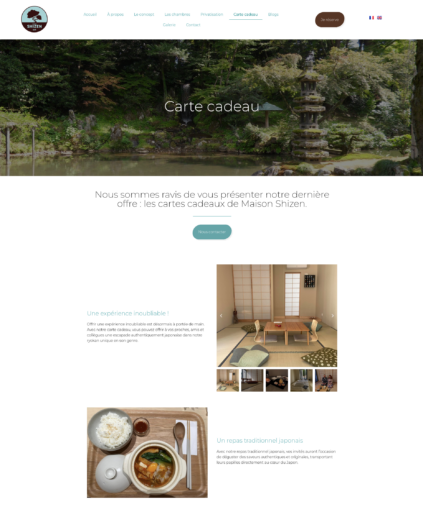 Maison Shizen carte cadeau