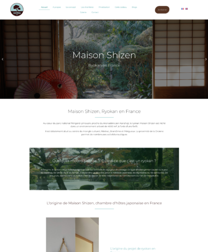 Maison Shizen Ryokan en France dans le Périgord