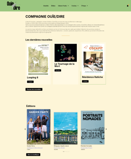 Ouïe Dire accueil